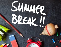 summer break flyer